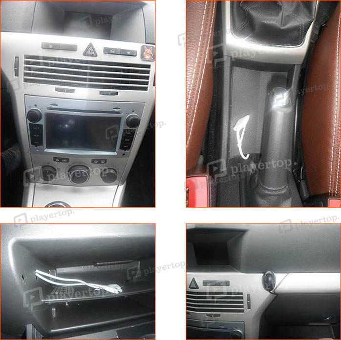 installation autoradio opel astra twintop 2007